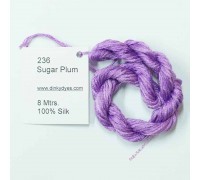 Шёлковое мулине Dinky-Dyes S-236 Sugar Plum